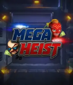 Step into the thrilling world of Mega Heist slot by Relax Gaming, highlighting mischievous characters ready to pull off a bank heist. This image captures the excitement of the heist with its dramatic logo and a mysterious vault backdrop. Perfect for fans of heist movies, offering a captivating gaming experience. 