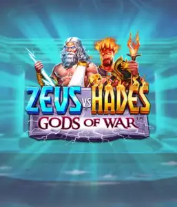 Experience the mythological battlefield of the Zeus vs Hades: Gods of War game by Pragmatic Play, showcasing the mighty Zeus wielding lightning opposite Hades, the fiery ruler of the underworld. This graphic portrays the dramatic clash between the gods, amid a stormy background. Great for mythology enthusiasts, promising a gripping adventure. 